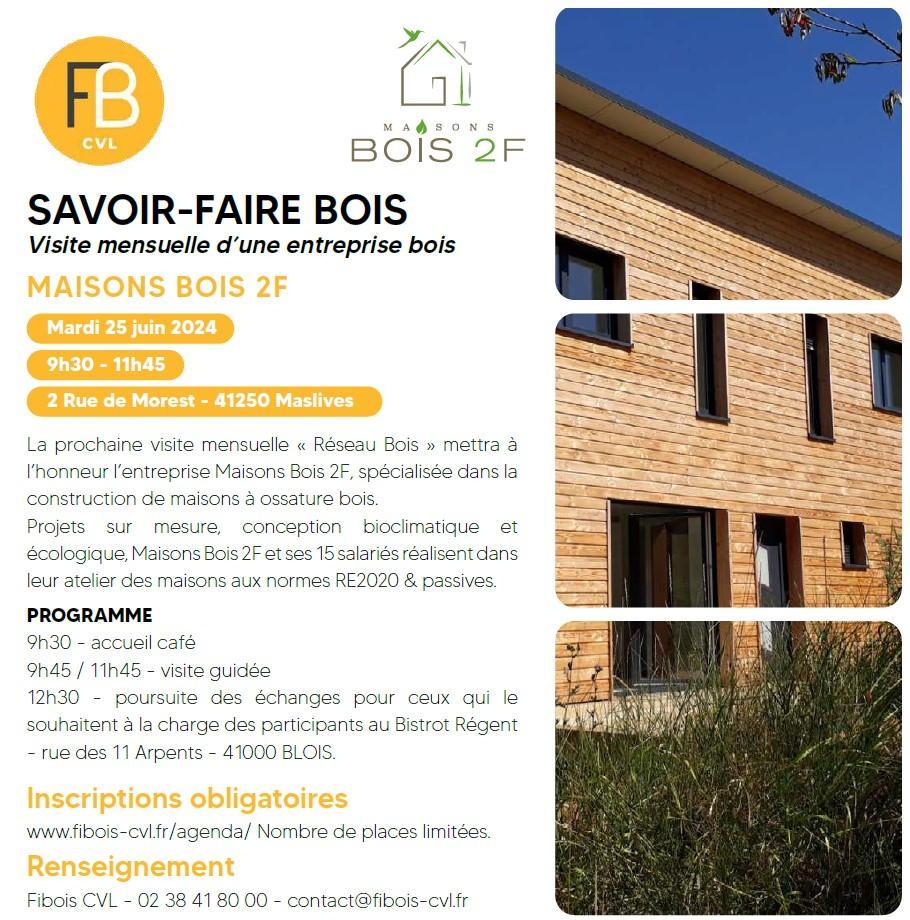 Visite de Maisons Bois 2F